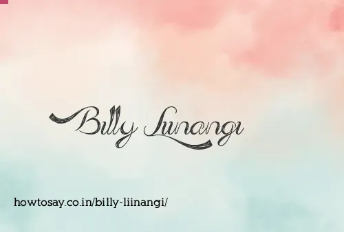 Billy Liinangi