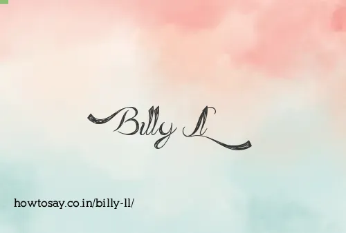 Billy Ll