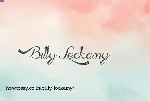 Billy Lockamy