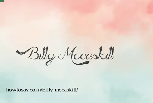 Billy Mccaskill