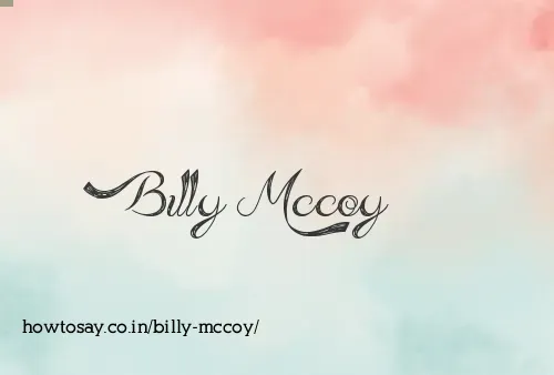 Billy Mccoy