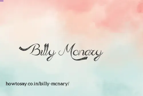 Billy Mcnary