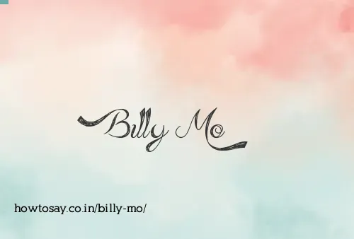 Billy Mo