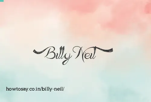 Billy Neil