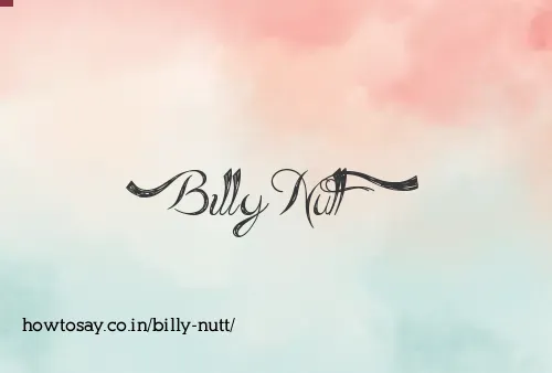 Billy Nutt
