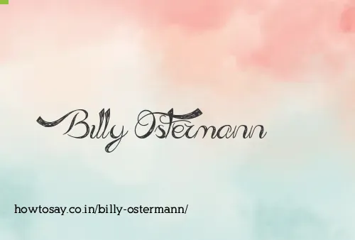 Billy Ostermann