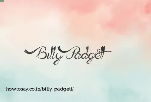Billy Padgett