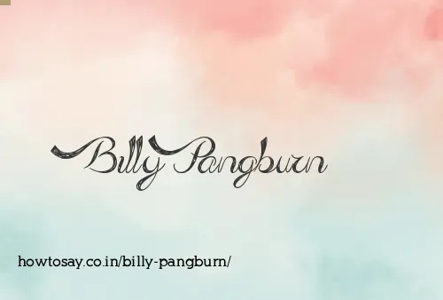 Billy Pangburn