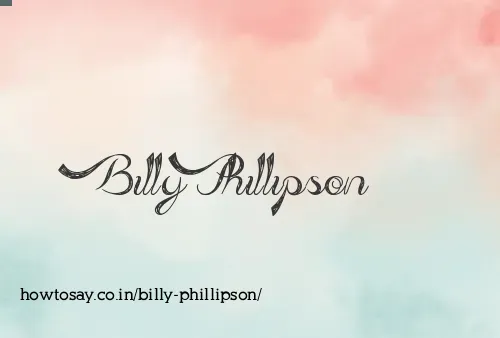 Billy Phillipson