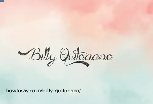 Billy Quitoriano