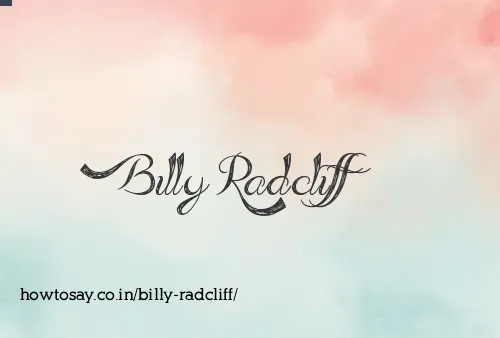 Billy Radcliff