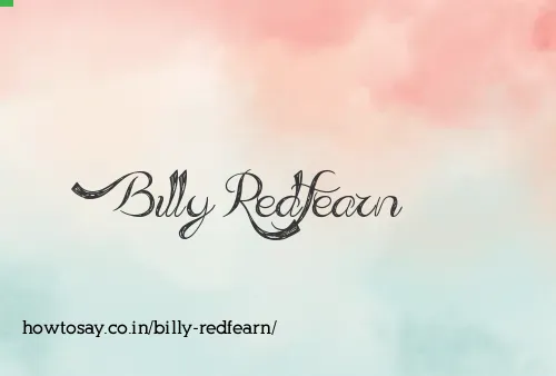 Billy Redfearn