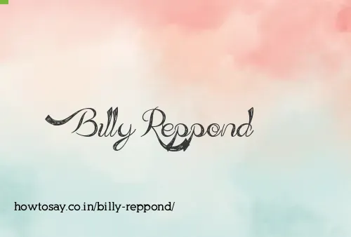 Billy Reppond