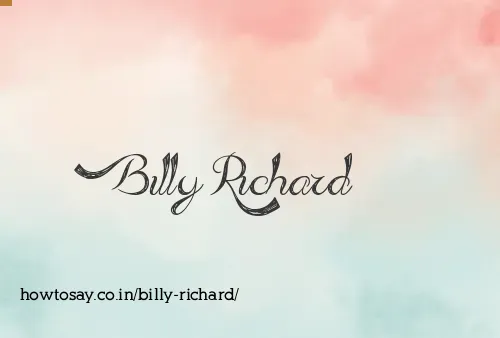 Billy Richard