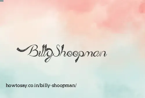 Billy Shoopman