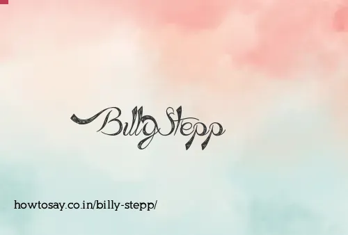 Billy Stepp
