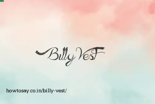 Billy Vest