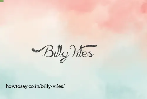 Billy Viles