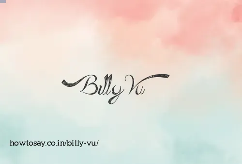 Billy Vu