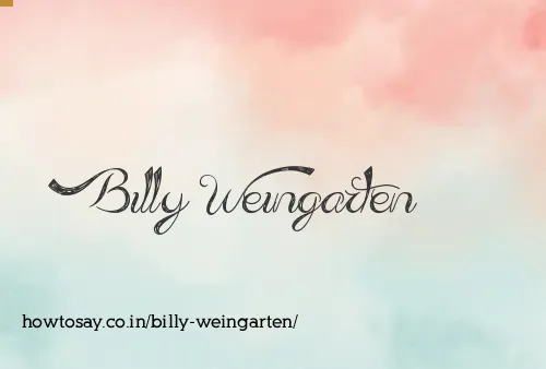 Billy Weingarten