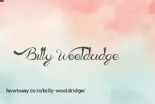Billy Wooldridge