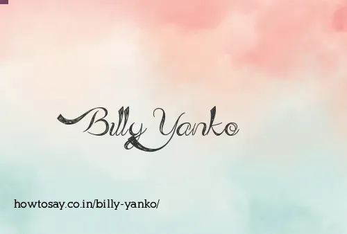 Billy Yanko