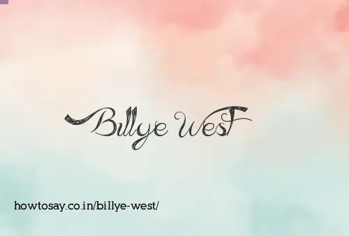 Billye West