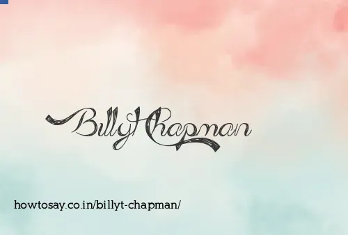 Billyt Chapman