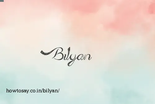 Bilyan