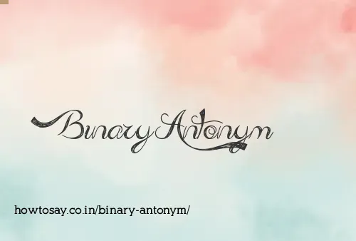 Binary Antonym