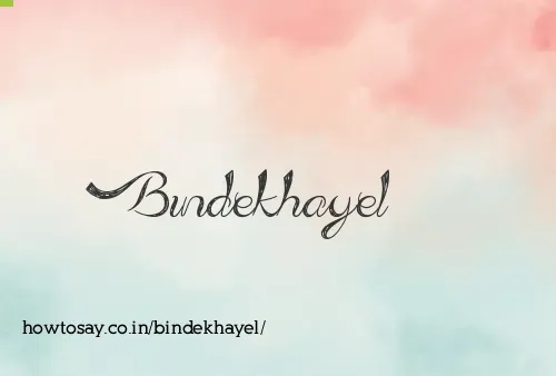Bindekhayel