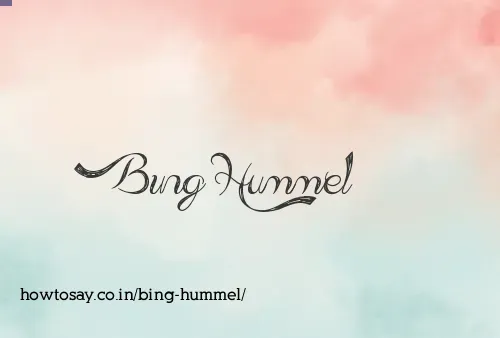 Bing Hummel