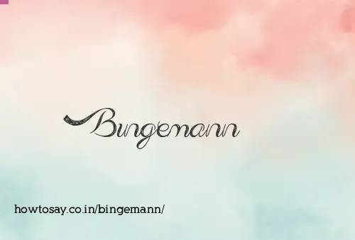 Bingemann