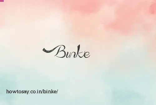 Binke