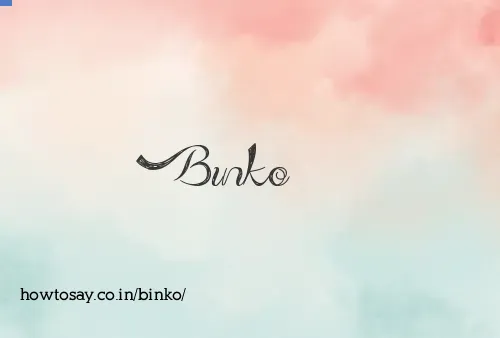 Binko