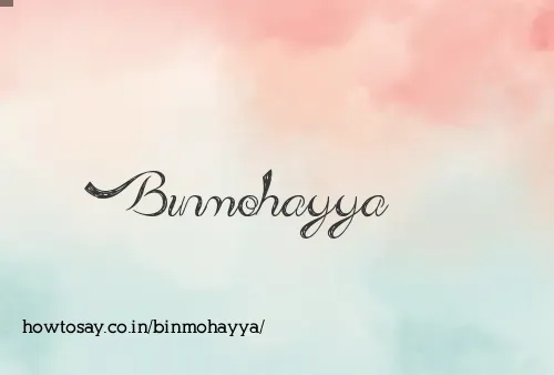 Binmohayya