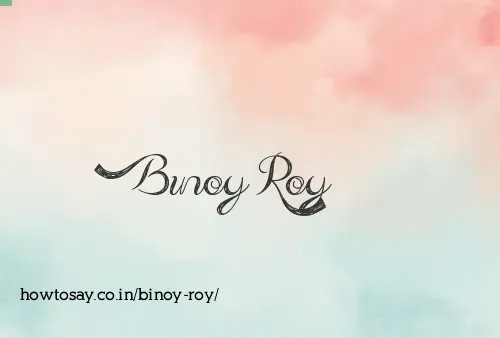 Binoy Roy