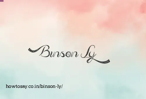 Binson Ly