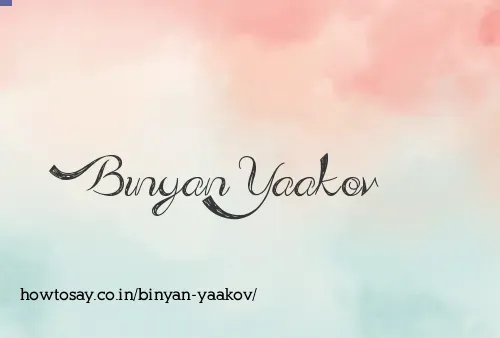 Binyan Yaakov