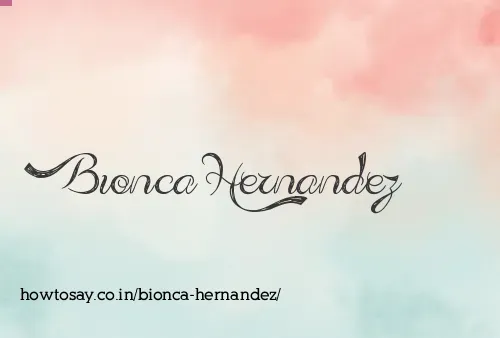 Bionca Hernandez