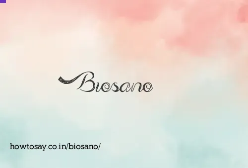 Biosano