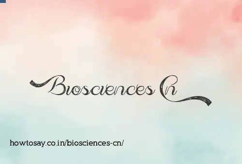 Biosciences Cn