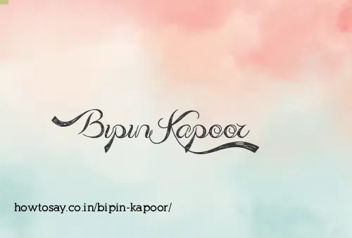 Bipin Kapoor