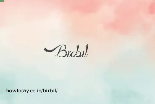 Birbil