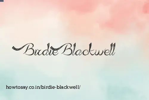 Birdie Blackwell