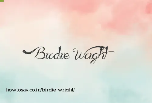Birdie Wright