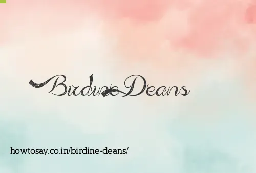 Birdine Deans