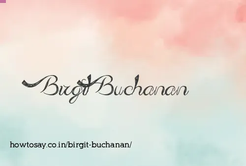 Birgit Buchanan
