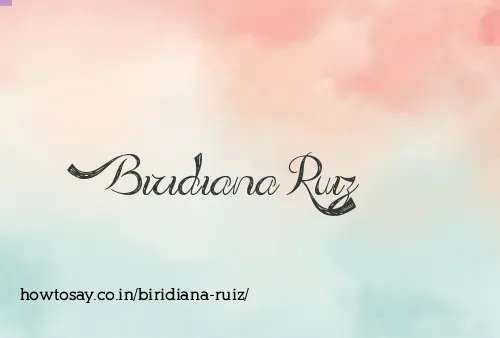 Biridiana Ruiz