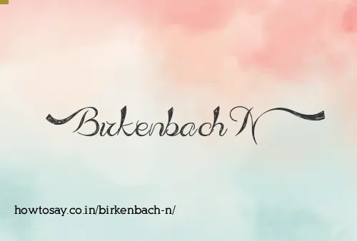 Birkenbach N